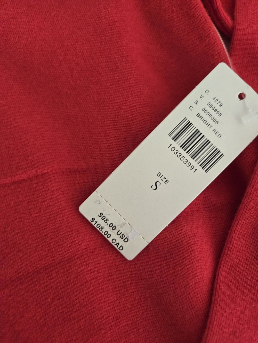 NWT Daily Practice Long-Sleeve Ribbed Maxi Dress - Picture 4 of 7